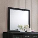 The appearance of Naima Mirror (Black) designed by ACME in the modern / contemporary interior design. This black piece of furniture  was selected by 1StopBedrooms from Naima Collection to add a touch of cosiness and style into your home. Sku: 25904. Material: Glass.