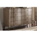 The appearance of Acme Chelmsford Drawer Dresser in Antique Taupe designed by ACME in the transitional interior design. This brown piece of furniture was selected by 1StopBedrooms from Chelmsford Collection to add a touch of cosiness and style into your home. Sku: 26055. Material: Wood.