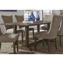 Havenbrook Rustic Russet Trestle Dining Table