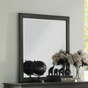 Louis Philippe Mirror (Dark Gray)