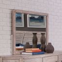 Aurora Mirror (Whitewash)