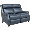 The appearance of Warrendale Power Reclining Loveseat w/ Power Headrest (Blue) designed by BarcaLounger in the traditional interior design. This blue piece of furniture  was selected by 1StopBedrooms from Warrendale Collection to add a touch of cosiness and style into your home. Sku: 29PH3324570047. Material: Leather.