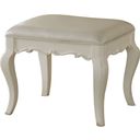 The appearance of Edalene Pearl White Vanity Stool designed by ACME in the transitional interior design. This white piece of furniture was selected by 1StopBedrooms from Edalene Collection to add a touch of cosiness and style into your home. Sku: 30519. Material: Wood.