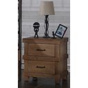 The appearance of Adams Antique Oak Nightstand designed by ACME in the industrial interior design. This brown piece of furniture was selected by 1StopBedrooms from Adams Collection to add a touch of cosiness and style into your home. Sku: 30613. Material: Wood.