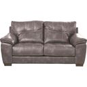 The appearance of Hudson Steel Loveseat designed by Jackson in the modern / contemporary interior design. This gray piece of furniture was selected by 1StopBedrooms from Hudson Collection to add a touch of cosiness and style into your home. Sku: 439602115278125278. Material: Vinyl.