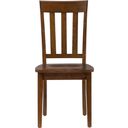 The appearance of Simplicity Slat Back Dining Chair Set of 2 In Caramel designed by Jofran in the transitional interior design. This caramel piece of furniture was selected by 1StopBedrooms from Simplicity Collection to add a touch of cosiness and style into your home. Sku: 452-319KD. Material: Acacia.