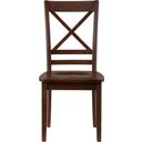 The appearance of Simplicity Cross Back Dining Chair Set of 2 In Caramel designed by Jofran in the transitional interior design. This caramel piece of furniture was selected by 1StopBedrooms from Simplicity Collection to add a touch of cosiness and style into your home. Sku: 452-806KD. Material: Acacia.