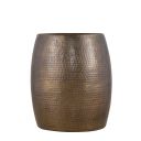 The appearance of 501 End Table In Gold designed by Galaxy Home Furnishings in the modern / contemporary interior design. This gold piece of furniture  was selected by 1StopBedrooms from 501 Collection to add a touch of cosiness and style into your home. Sku: 601955556293. Material: Metal.