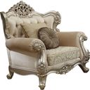 The appearance of Bently Champagne Chair designed by ACME in the transitional interior design. This brown piece of furniture  was selected by 1StopBedrooms from Bently Collection to add a touch of cosiness and style into your home. Sku: 50662. Material: Fabric.