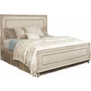 The appearance of Southbury Parchment Queen Panel Bed designed by American Drew in the modern / contemporary interior design. This white piece of furniture was selected by 1StopBedrooms from Southbury Collection to add a touch of cosiness and style into your home. Sku: 513-304;513-305;513-R42. Bed Type: Panel Bed. Material: Wood. Bed Size: Queen.