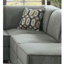 The appearance of Bois Gray Velvet Modular Wedge designed by ACME in the modern / contemporary interior design. This gray piece of furniture was selected by 1StopBedrooms from Bois Collection to add a touch of cosiness and style into your home. Sku: 53781. Material: Upholstery.