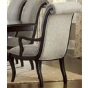 The appearance of Savion Espresso Natural Tone Arm Chair designed by Homelegance in the modern / contemporary interior design. This brown piece of furniture was selected by 1StopBedrooms from Savion Collection to add a touch of cosiness and style into your home. Sku: 5494A. Material: Wood.