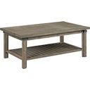 The appearance of Foundry Rectangular Cocktail Table designed by Kincaid in the country / farmhouse interior design. This brown piece of furniture  was selected by 1StopBedrooms from Foundry Collection to add a touch of cosiness and style into your home. Sku: 59-023. Material: Wood.