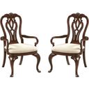 Hadleigh Queen Anne Arm Chair Set of 2