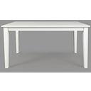 The appearance of Simplicity 60 Inch Rectangle Dining Table In White designed by Jofran in the transitional interior design. This white piece of furniture was selected by 1StopBedrooms from Simplicity Collection to add a touch of cosiness and style into your home. Sku: 652-60. Table Top Shape: Rectangular. Material: Rubberwood. Size: 60" x 36".