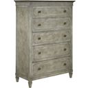 The appearance of Savona Versaille and Elm Stephan Drawer Chest designed by American Drew in the transitional interior design. This brown piece of furniture was selected by 1StopBedrooms from Savona Collection to add a touch of cosiness and style into your home. Sku: 654-215. Material: Wood.