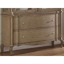 The appearance of Chelmsford Buffet And Hutch Finish In Antique Taupe designed by ACME in the transitional interior design. This antique taupe piece of furniture  was selected by 1StopBedrooms from Chelmsford Collection to add a touch of cosiness and style into your home. Sku: 66055B. Material: Wood.