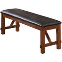 The appearance of Apollo Bench designed by ACME in the transitional interior design. This brown piece of furniture  was selected by 1StopBedrooms from Apollo Collection to add a touch of cosiness and style into your home. Sku: 70004. Material: Vinyl.