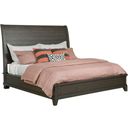 The appearance of Plank Road Charcoal Eastburn Queen Sleigh Bed designed by Kincaid in the modern / contemporary interior design. This gray piece of furniture  was selected by 1StopBedrooms from Plank Road Collection to add a touch of cosiness and style into your home. Sku: 706-313CP. Bed Type: Sleigh Bed. Material: Wood. Bed Size: Queen.