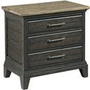 The appearance of Plank Road Charcoal Blair Nightstand designed by Kincaid in the modern / contemporary interior design. This charcoal piece of furniture  was selected by 1StopBedrooms from Plank Road Collection to add a touch of cosiness and style into your home. Sku: 706-420C. Material: Wood.