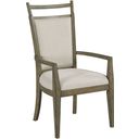 The appearance of Plank Road Stone Oakley Arm Chair Set of 2 designed by Kincaid in the modern / contemporary interior design. This cream piece of furniture was selected by 1StopBedrooms from Plank Road Collection to add a touch of cosiness and style into your home. Sku: 706-637S. Material: Fabric.
