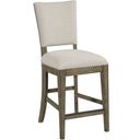 The appearance of Plank Road Stone Kimler Counter Height Chair Set of 2 designed by Kincaid in the modern / contemporary interior design. This stone piece of furniture  was selected by 1StopBedrooms from Plank Road Collection to add a touch of cosiness and style into your home. Sku: 706-691S. Material: Fabric.