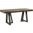 The appearance of Plank Road Charcoal Kimler Counter Height Dining Table designed by Kincaid in the modern / contemporary interior design. This brown and gray piece of furniture  was selected by 1StopBedrooms from Plank Road Collection to add a touch of cosiness and style into your home. Sku: 706-706CP. Material: Wood. Table Top Shape: Rectangular. Size: 34" x 84".