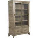 The appearance of Plank Road Stone Darby Display Cabinet designed by Kincaid in the modern / contemporary interior design. This brown piece of furniture  was selected by 1StopBedrooms from Plank Road Collection to add a touch of cosiness and style into your home. Sku: 706-830SP. Material: Wood.