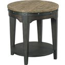Plank Road Charcoal Artisans Round End Table