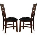 The appearance of Crown Mark Bardstown Side Chair in Espresso (Set of 2) designed by Crown Mark in the transitional interior design. This espresso piece of furniture was selected by 1StopBedrooms from Bardstown Collection to add a touch of cosiness and style into your home. Sku: 2152S. Material: Wood.