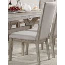 The appearance of Rocky Gray Oak Side Chair Set of 2 designed by ACME in the transitional interior design. This gray piece of furniture was selected by 1StopBedrooms from Rocky Collection to add a touch of cosiness and style into your home. Sku: 72862. Material: Fabric.