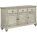 The appearance of Weatherford Cornsilk Hastings Buffet designed by Kincaid in the transitional interior design. This cream piece of furniture was selected by 1StopBedrooms from Weatherford Collection to add a touch of cosiness and style into your home. Sku: 75-075. Material: Wood.