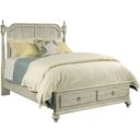 Weatherford Cornsilk Queen Westland Storage Bed