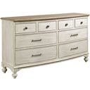 The appearance of Litchfield 2 Tone Weymouth Dresser designed by American Drew in the modern / contemporary interior design. This brown piece of furniture was selected by 1StopBedrooms from Litchfield Collection to add a touch of cosiness and style into your home. Sku: 750-130. Material: Wood.