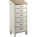 The appearance of Litchfield 2 Tone Natick Lingerie Chest designed by American Drew in the modern / contemporary interior design. This gray piece of furniture was selected by 1StopBedrooms from Litchfield Collection to add a touch of cosiness and style into your home. Sku: 750-220. Material: Wood.