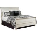 The appearance of Litchfield Sun Washed Hanover Queen Sleigh Bed designed by American Drew in the modern / contemporary interior design. This gray piece of furniture was selected by 1StopBedrooms from Litchfield Collection to add a touch of cosiness and style into your home. Sku: 750-313;750-314;750-R52. Bed Type: Sleigh Bed. Material: Wood. Bed Size: Queen.