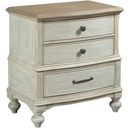 The appearance of Litchfield 2 Tone Moray Nightstand designed by American Drew in the modern / contemporary interior design. This brown piece of furniture was selected by 1StopBedrooms from Litchfield Collection to add a touch of cosiness and style into your home. Sku: 750-420. Material: Wood.