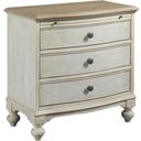 The appearance of Litchfield 2 Tone Elgin Bedside Chest designed by American Drew in the modern / contemporary interior design. This brown piece of furniture was selected by 1StopBedrooms from Litchfield Collection to add a touch of cosiness and style into your home. Sku: 750-422. Material: Wood.