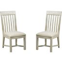 The appearance of Litchfield Sunwashed James Side Chair Set of 2 designed by American Drew in the modern / contemporary interior design. This white piece of furniture was selected by 1StopBedrooms from Litchfield Collection to add a touch of cosiness and style into your home. Sku: 750-636. Material: Fabric.