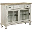 The appearance of Litchfield 2 Tone Sullivan Buffet designed by American Drew in the modern / contemporary interior design. This brown piece of furniture was selected by 1StopBedrooms from Litchfield Collection to add a touch of cosiness and style into your home. Sku: 750-850. Material: Wood.