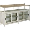The appearance of Litchfield 2 Tone Dorset Credenza designed by American Drew in the modern / contemporary interior design. This white piece of furniture was selected by 1StopBedrooms from Litchfield Collection to add a touch of cosiness and style into your home. Sku: 750-858. Material: Wood.