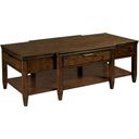 The appearance of Elise Cocktail Table designed by Kincaid in the modern / contemporary interior design. This brown piece of furniture was selected by 1StopBedrooms from Elise Collection to add a touch of cosiness and style into your home. Sku: 77-023. Material: Wood.