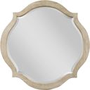 The appearance of Vista Durant Oyster Accent Mirror designed by American Drew in the transitional interior design. This cream piece of furniture was selected by 1StopBedrooms from Vista Collection to add a touch of cosiness and style into your home. Sku: 803-020. Material: Wood.