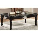 The appearance of Ernestine Black Coffee Table designed by ACME in the rustic / southwestern interior design. This black piece of furniture was selected by 1StopBedrooms from Ernestine Collection to add a touch of cosiness and style into your home. Sku: 82110. Material: Wood.