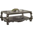 The appearance of Versailles Antique Platinum Rectangular Coffee Table designed by ACME in the rustic / southwestern interior design. This antique platinum piece of furniture  was selected by 1StopBedrooms from Versailles Collection to add a touch of cosiness and style into your home. Sku: 86820. Material: Wood.