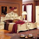 The appearance of Barocco Panel Bed (Ivory) (King) designed by ESF in the traditional interior design. This ivory piece of furniture was selected by 1StopBedrooms from Barocco Collection to add a touch of cosiness and style into your home. Sku: BAROCCOBEDK.S.IVORY;WFRAMEKSCAMELBENT. Bed Type: Panel Bed. Bed Size: King.