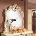 The appearance of Barocco Mirror (Ivory) designed by ESF in the traditional interior design. This ivory piece of furniture was selected by 1StopBedrooms from Barocco Collection to add a touch of cosiness and style into your home. Sku: BAROCCOMIRROR. Material: Wood.