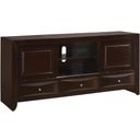 The appearance of Crown Mark Emily Dark Cherry TV Stand designed by Crown Mark in the transitional interior design. This dark cherry piece of furniture was selected by 1StopBedrooms from Emily Collection to add a touch of cosiness and style into your home. Sku: B4260-7. Material: Wood.