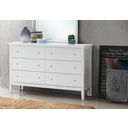 The appearance of Glory Furniture Primo Dresser, White designed by Glory in the modern / contemporary interior design. This white piece of furniture was selected by 1StopBedrooms from Primo Collection to add a touch of cosiness and style into your home. Sku: G1339-D-Dresser. Material: Wood.