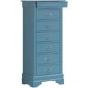 The appearance of G3180 Lingerie Chest designed by Glory in the traditional interior design. This teal piece of furniture was selected by 1StopBedrooms from G3180 Collection to add a touch of cosiness and style into your home. Sku: G3180-LC-Lingerie Chest. Material: Wood.